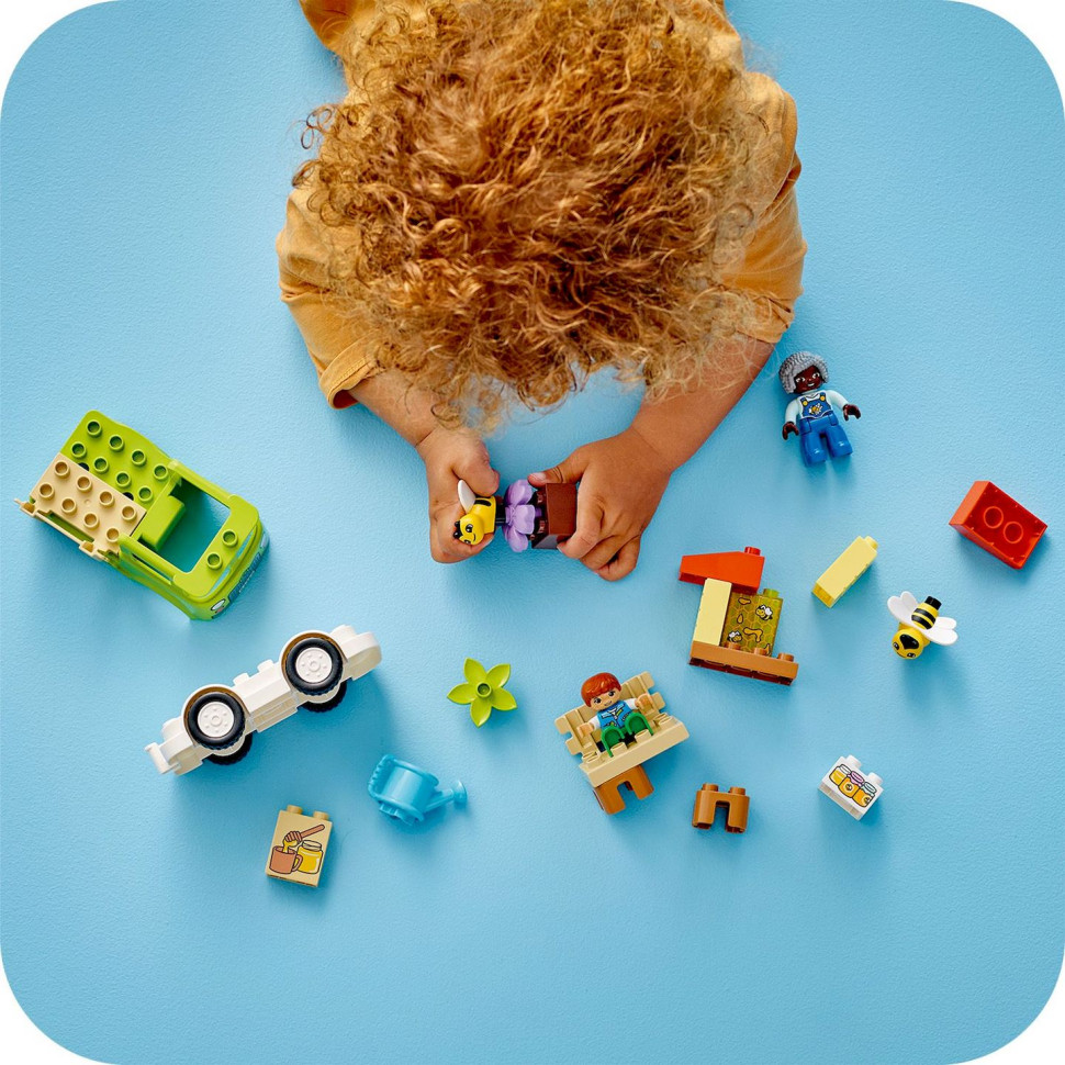 Конструктор Уход за пчелами и ульями LEGO DUPLO 10419, 22 детали
