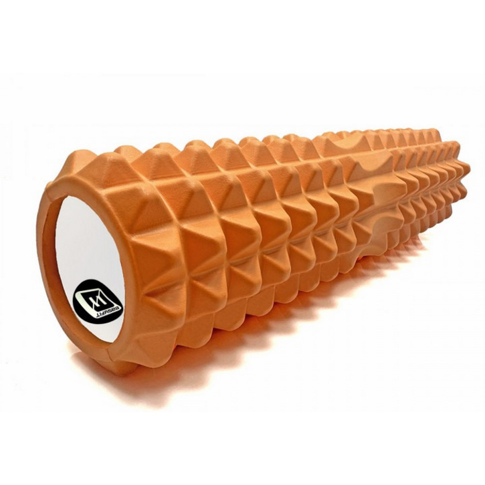 Масажний ролик Grid Roller v.2.2 EasyFit EF-2028-OR 45 см, Помаранчевий