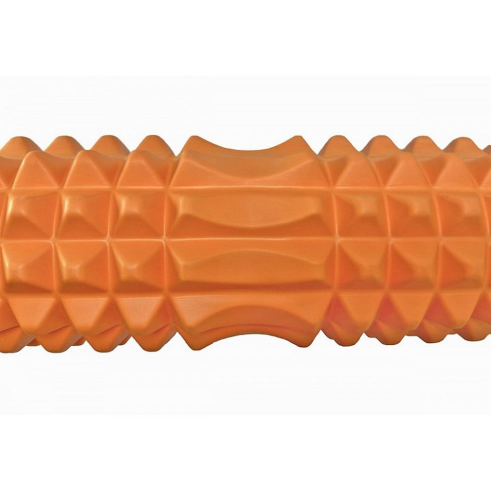 Масажний ролик Grid Roller v.2.2 EasyFit EF-2028-OR 45 см, Помаранчевий
