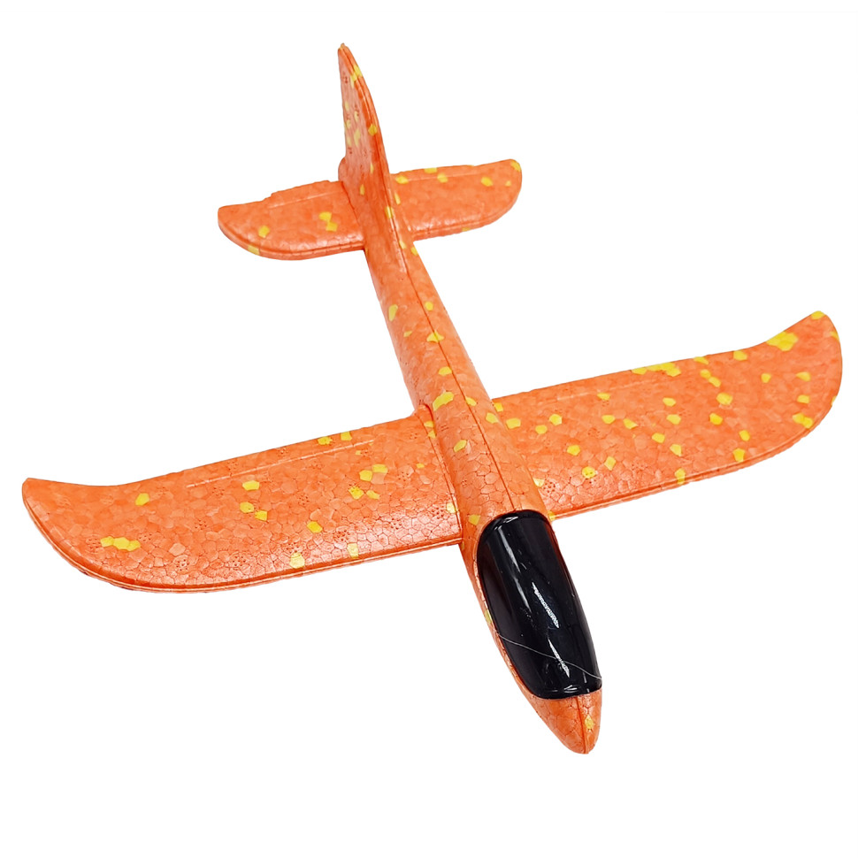 Детский метательный самолёт-планер Bambi C28001(Orange) длина 48 см