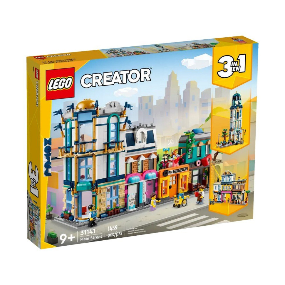 Конструктор Центральная улица LEGO 31141, 1459 деталей