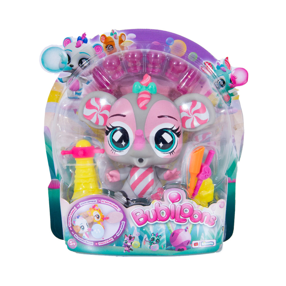 Игровой набор Слоненок Пиппа Bubiloons W2 85602 фигурка, аксессуары, шарики
