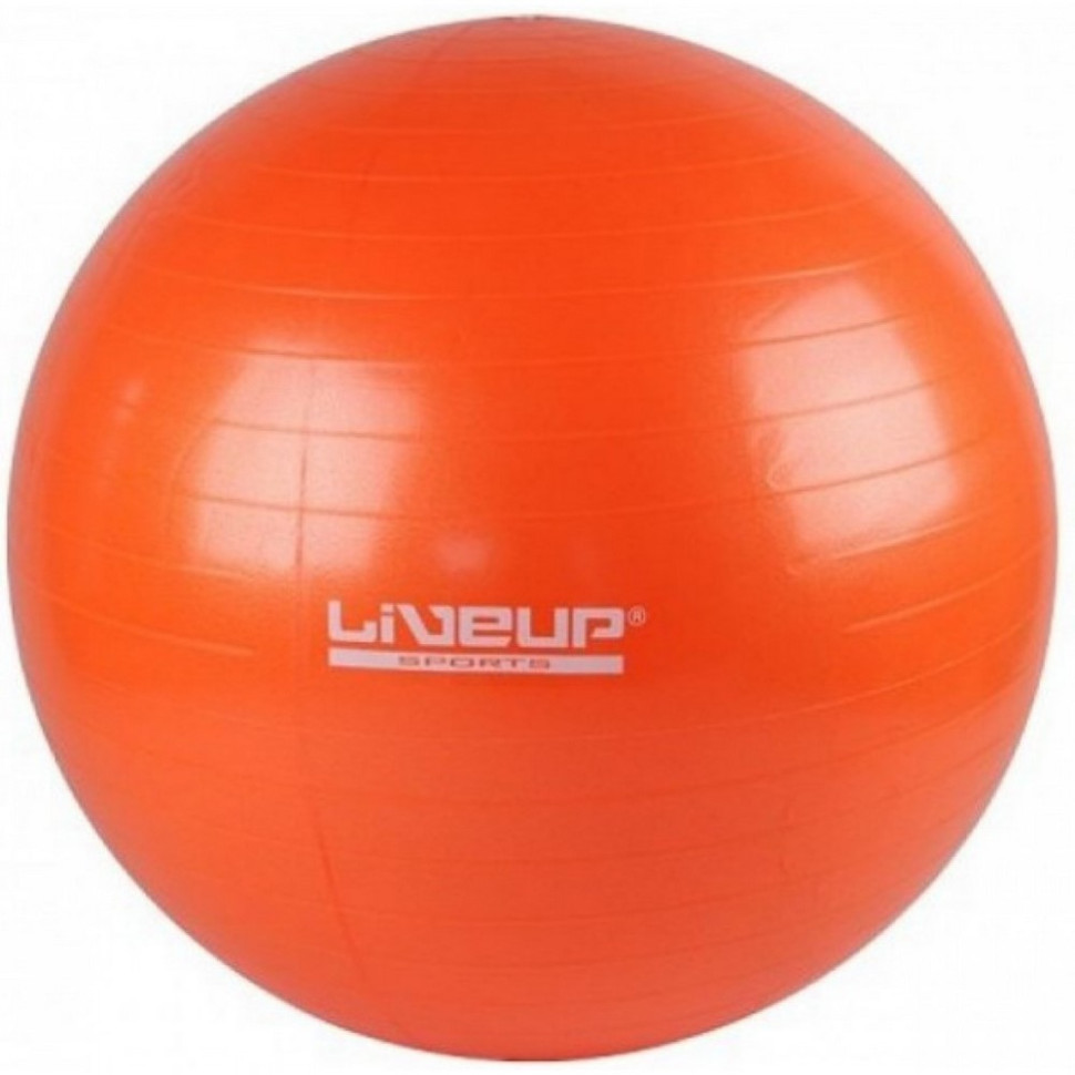 Фітбол GYM BALL LiveUp LS3221-55o діаметр 55 см, червоний