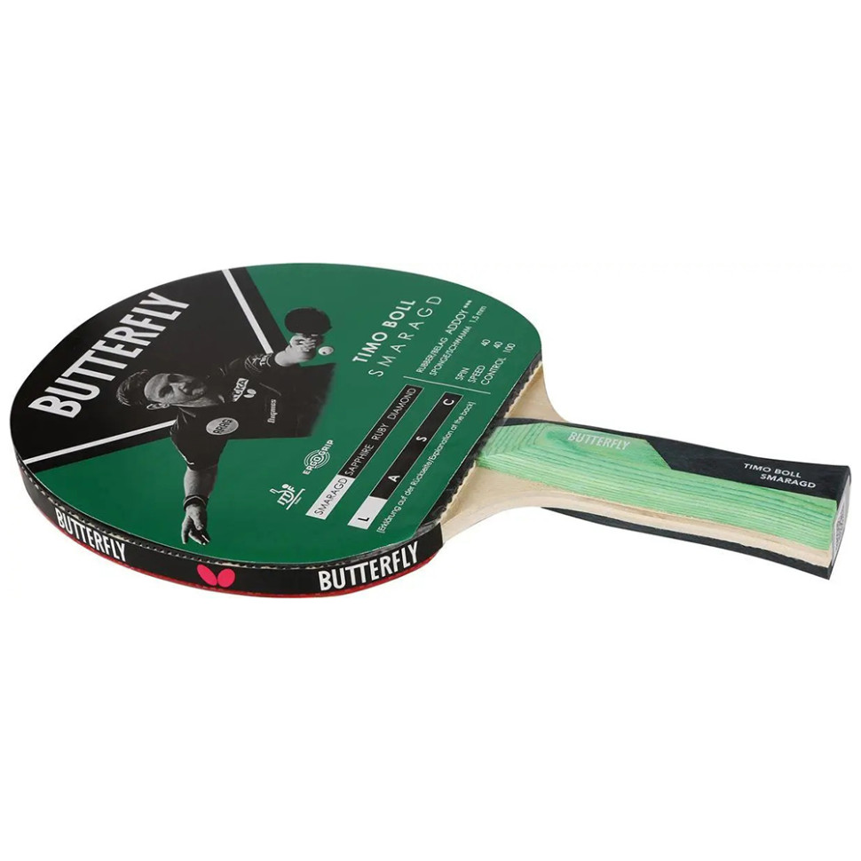 Ракетка для настольного тенниса Timo Boll Smaragd Butterfly 338458570