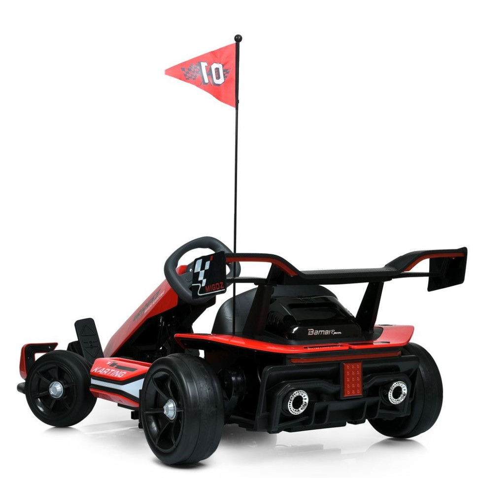 Дитячий електромобіль Електрокарт Bambi M 6148EBL-3 (24V) до 150 кг