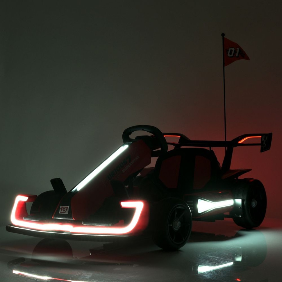 Дитячий електромобіль Електрокарт Bambi M 6148EBL-3 (24V) до 150 кг