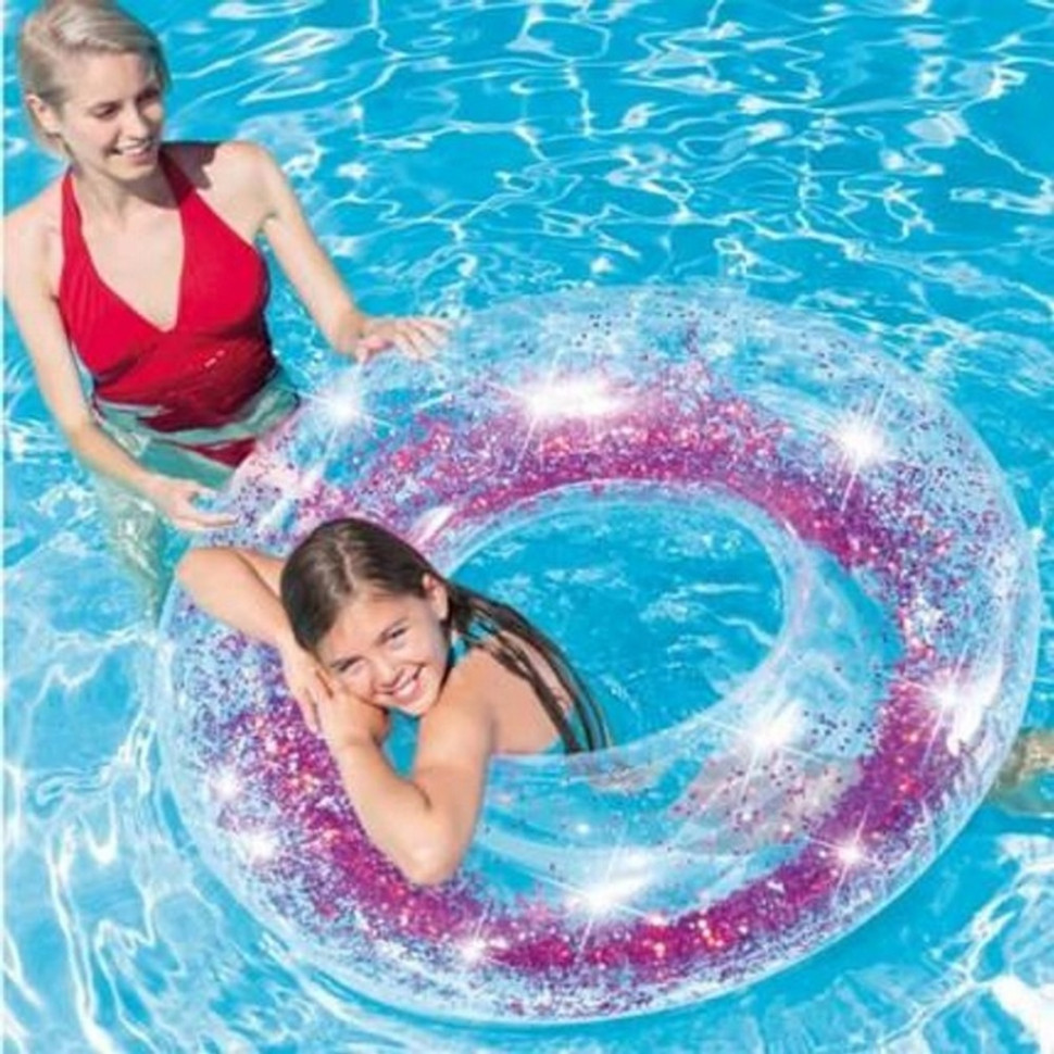 Дитячий надувний круг Intex 56274, 107 х 27 см, до 100 кг