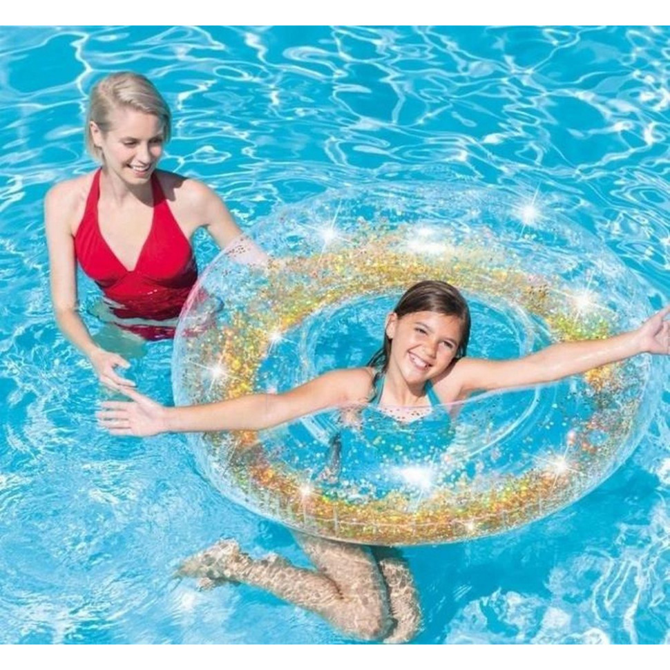 Дитячий надувний круг Intex 56274, 107 х 27 см, до 100 кг