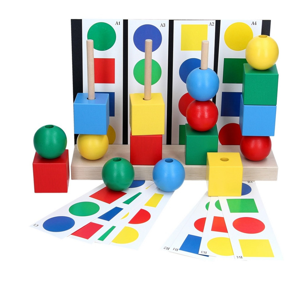 Детский деревянный сортер 