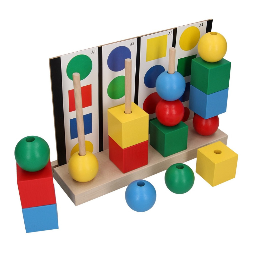 Детский деревянный сортер 