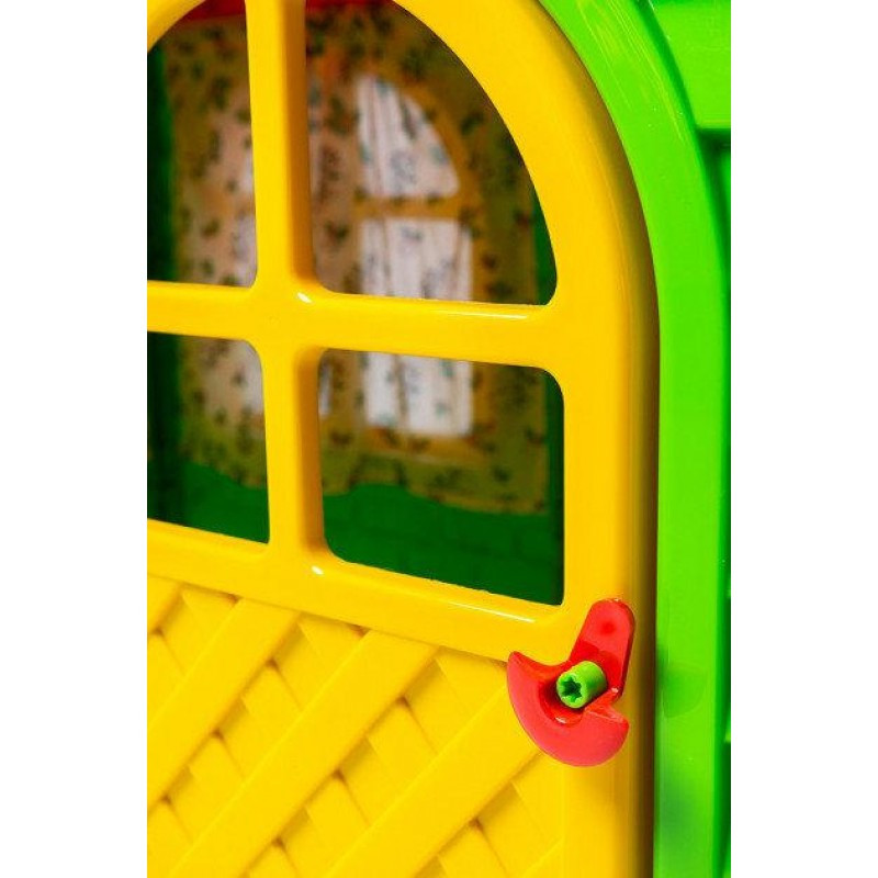 Ігровий Будиночок зі шторками DOLONI TOYS 02550/13, 129х69х120 см