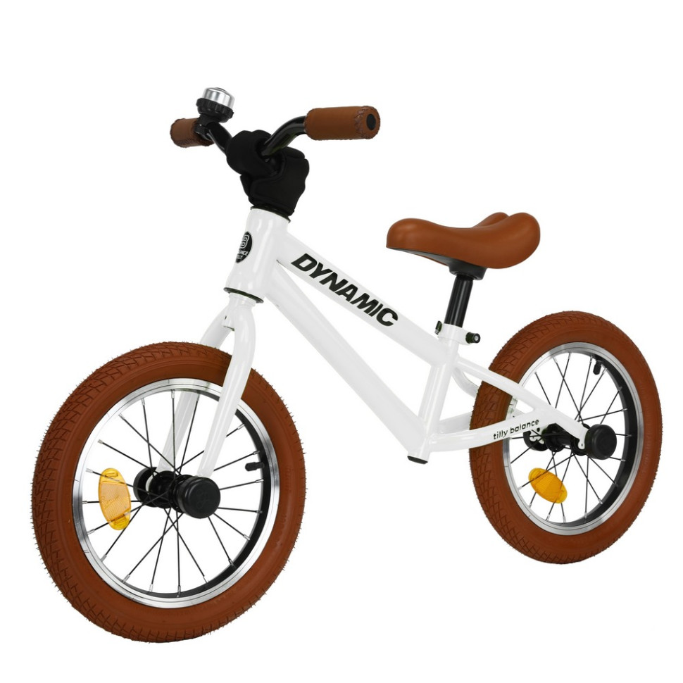 Біговел дитячий Dynamic BabyTilly T-212519 White 14 дюймів