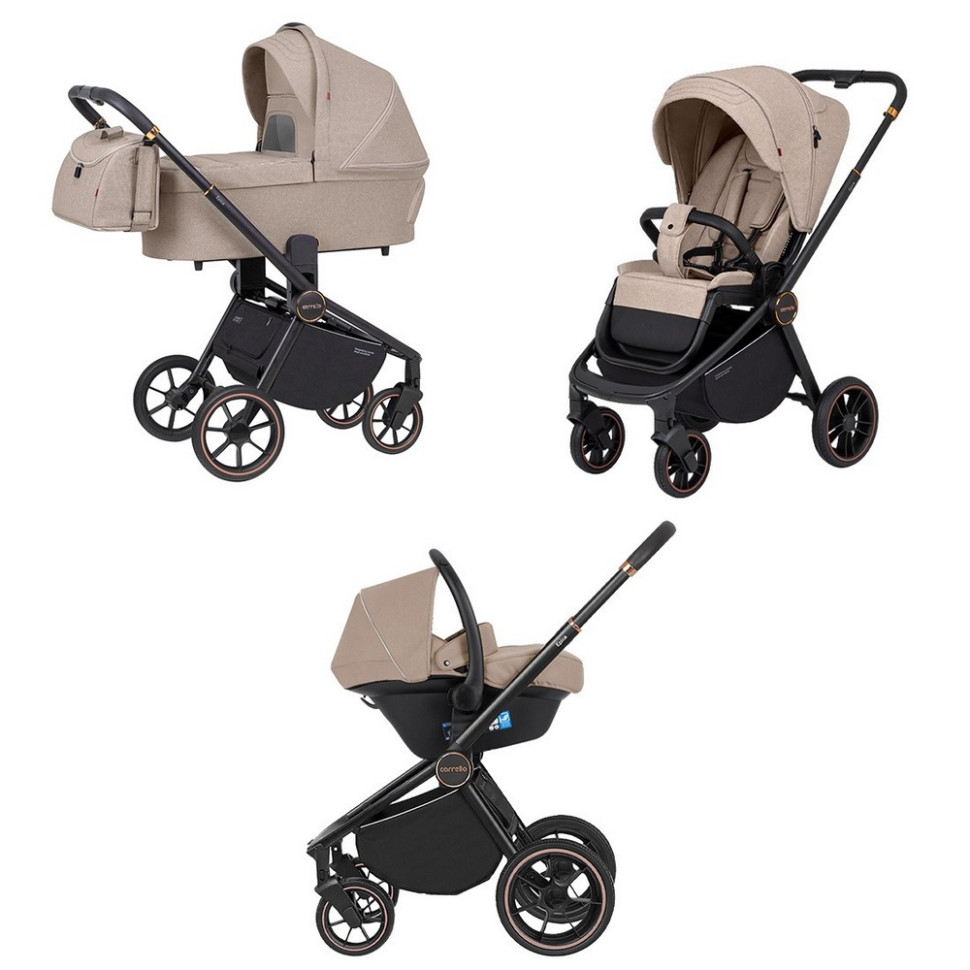 Коляска универсальная 3 в 1 Epica CARRELLO CRL-8511/1 Almond Beige 2
