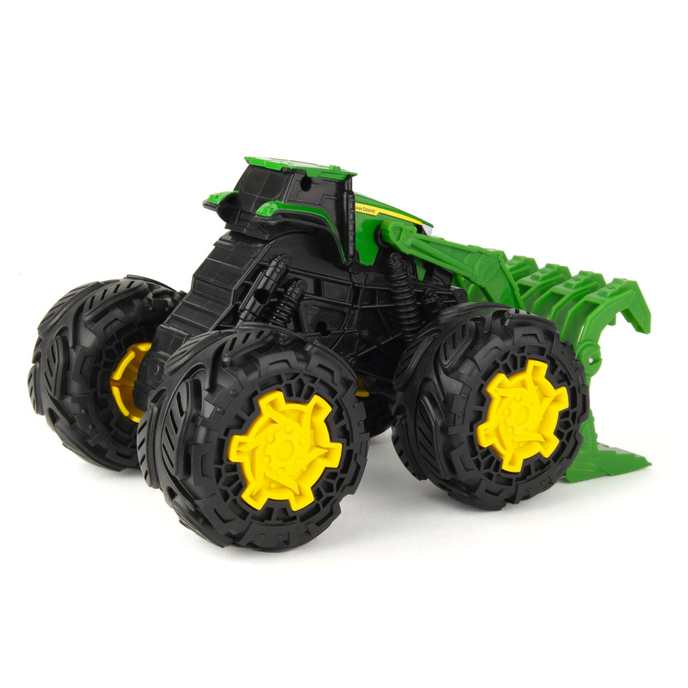 Іграшковий трактор John Deere Kids 47327 Monster Treads з ковшем і великими колесами