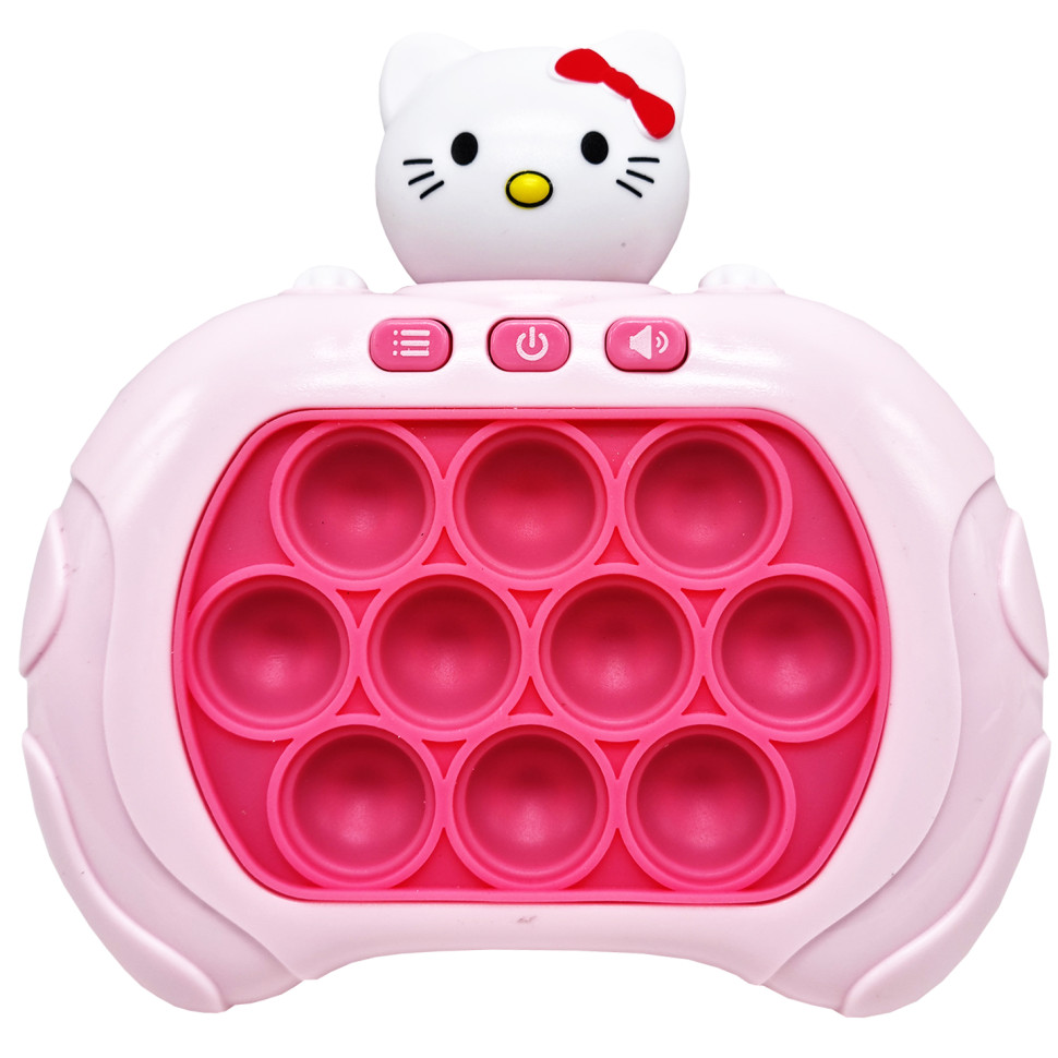 Електронна приставка Pop It консоль Quick Push Puzzle Game Fast Bambi ZZ-5(Pink)
