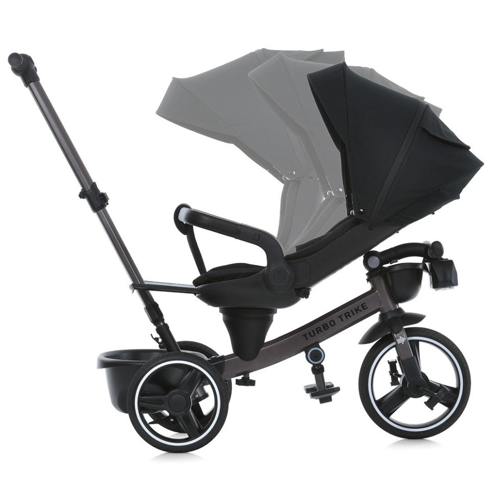 Велосипед дитячий триколісний Turbo Trike MT 1002-1 чорний
