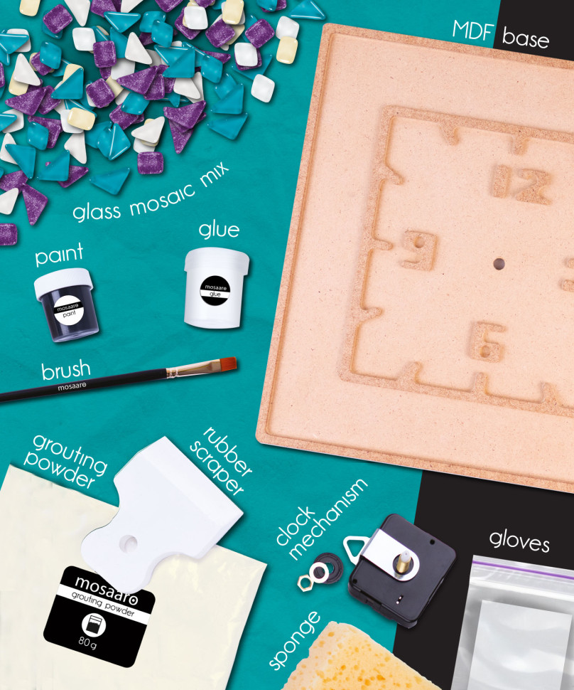 Набір для творчості скляна мозаїка