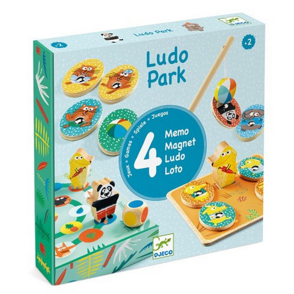 Набор игр 4 в 1 DJECO DJ01698 