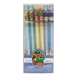 Ручка "пишет-стирает" Bambi 34201 синий, упаковка 12 шт