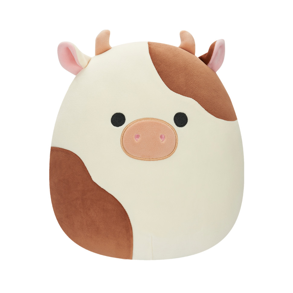 Мягкая игрушка Коровка Ронни Squishmallows SQCR04170, 30 см