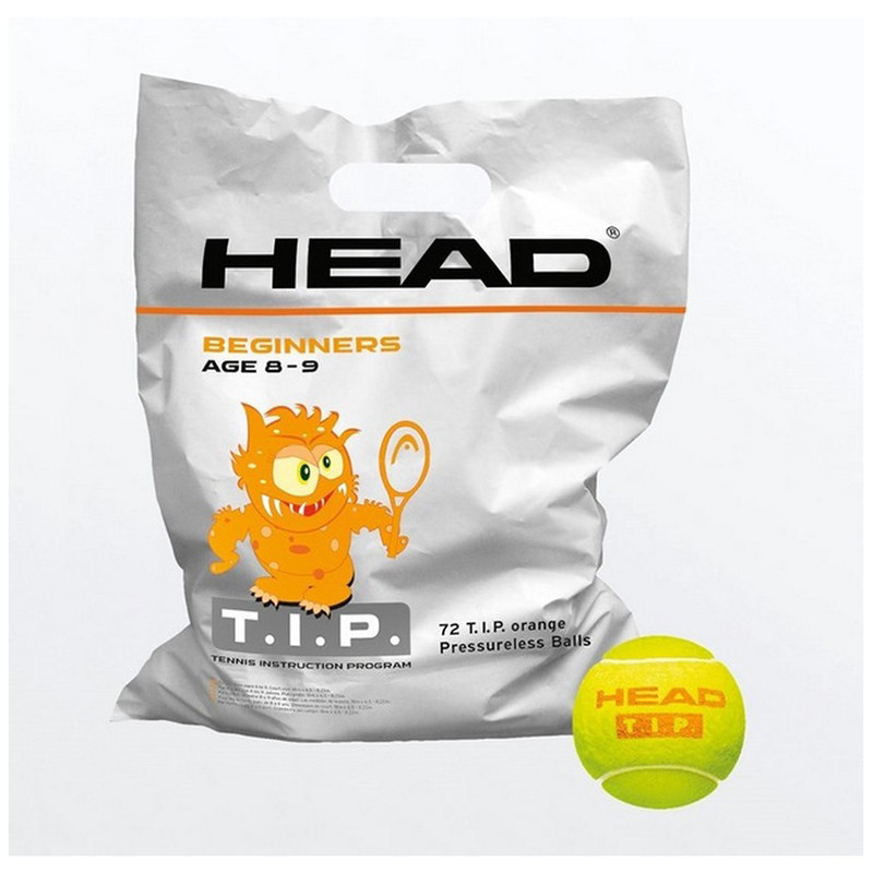 М'ячі для тенісу TIP polybag Head 578270 у пакеті 72 шт
