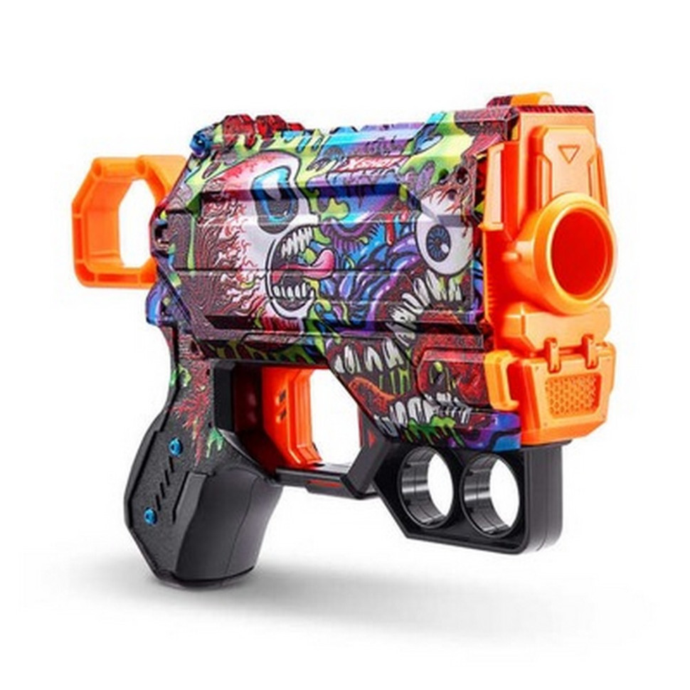 Скорострільний бластер Skins Menace Scream X-SHOT 36515J (8 патронів)
