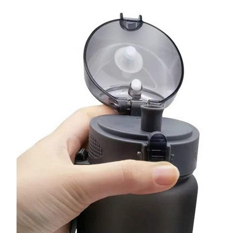 Пляшка для води KXN-1183 Casno KXN-1183_Grey 850 мл, сіра