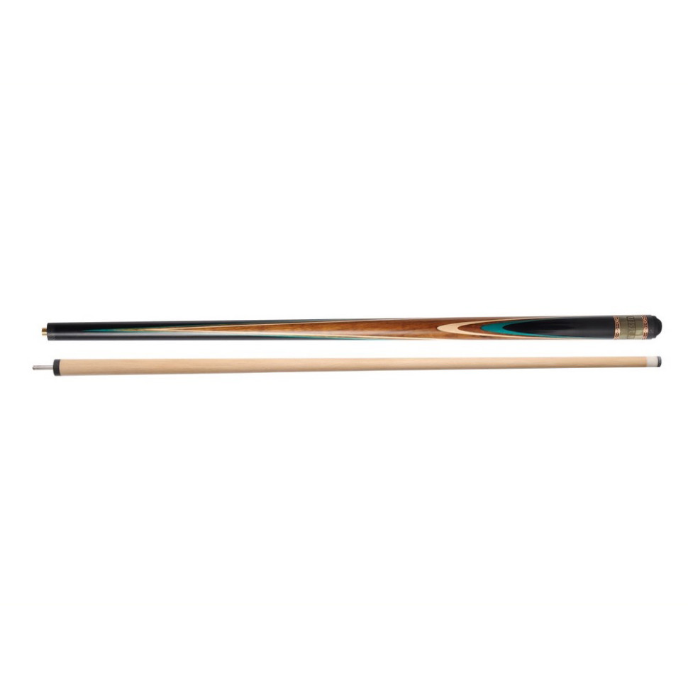 Кий для бильярда Macsen 3234TT, Черный граб Изумруд 1 пул