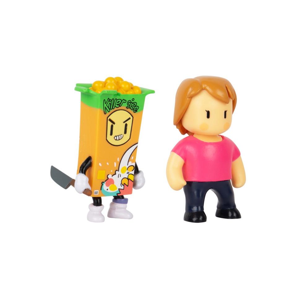 Набор Коллекционных Фигурок МИС СТАМБЛ И КИЛЛЕР STUMBLE GUYS SG2015-2, 2 фигурки 6 см