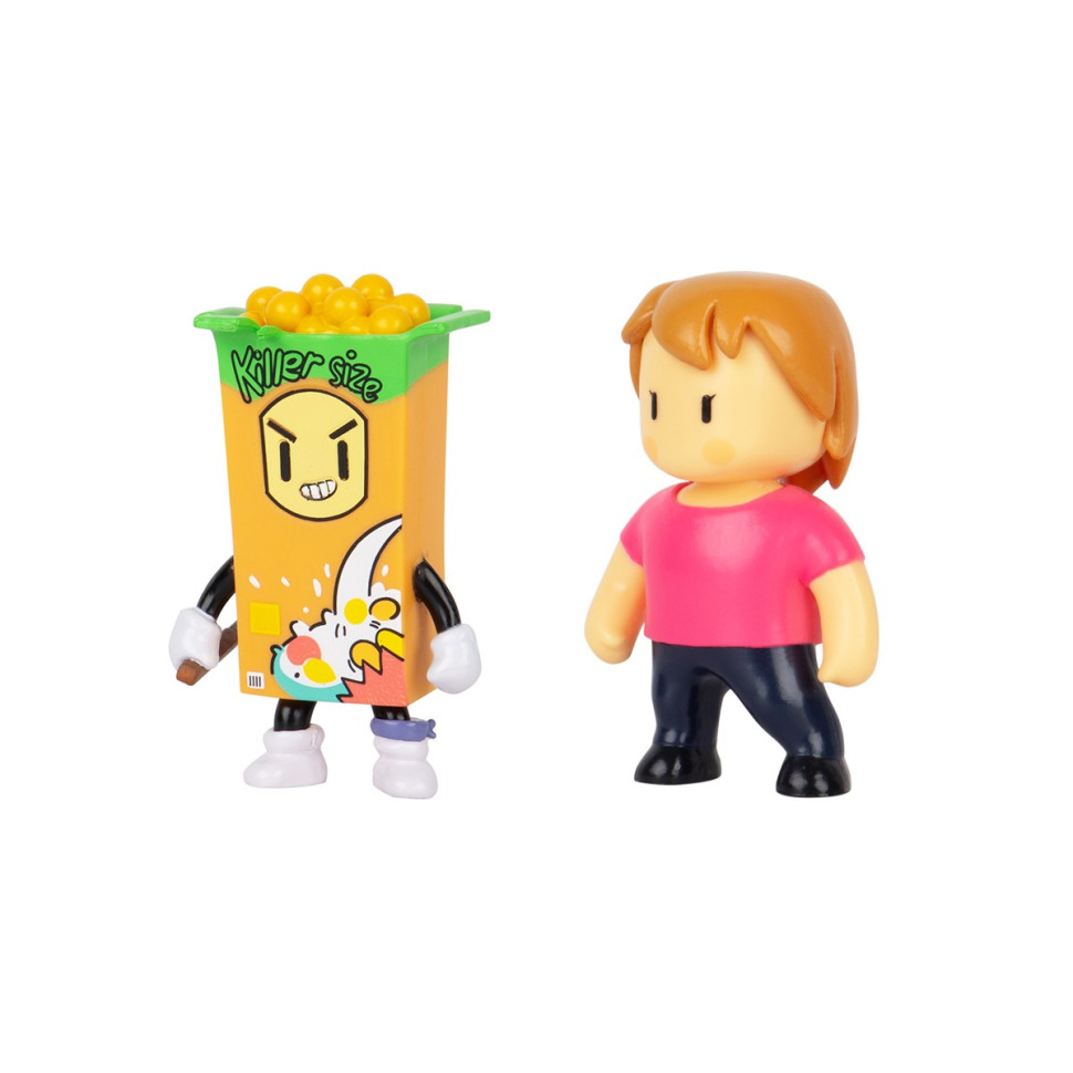 Набор Коллекционных Фигурок МИС СТАМБЛ И КИЛЛЕР STUMBLE GUYS SG2015-2, 2 фигурки 6 см