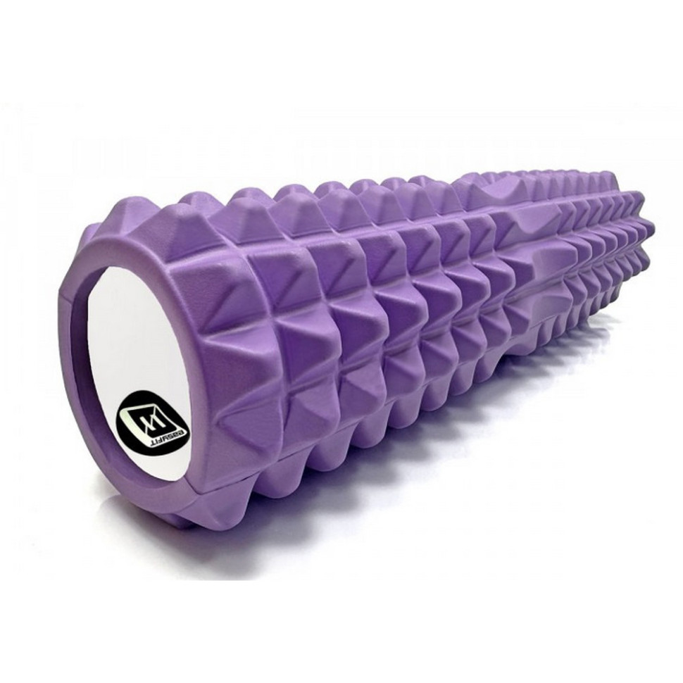 Массажный ролик Grid Roller v.2.2 EasyFit EF-2028-V 45 см, Фиолетовый