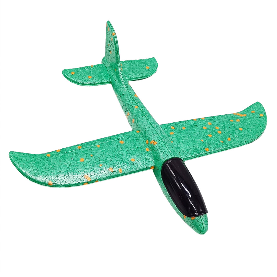 Детский метательный самолёт-планер Bambi C28001(Green) длина 48 см