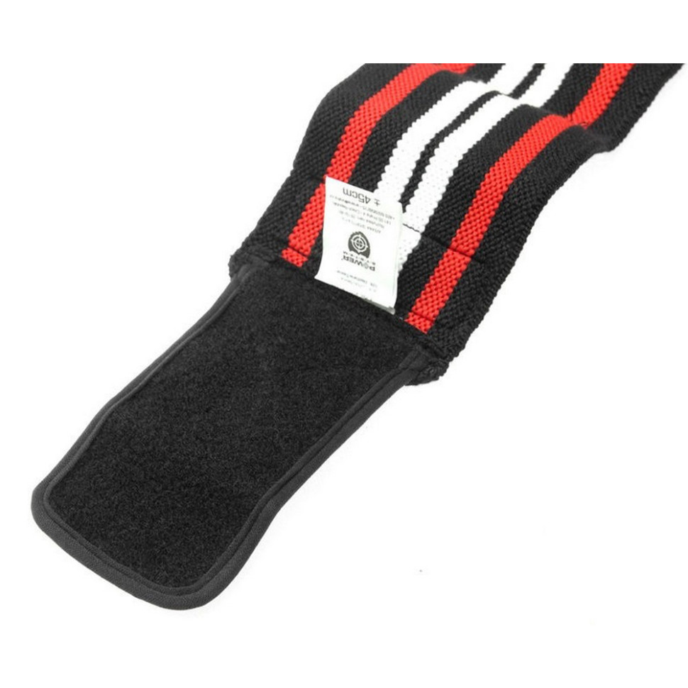 Кистьові бинти Wrist Wraps Power System PS-3500_Red-Black