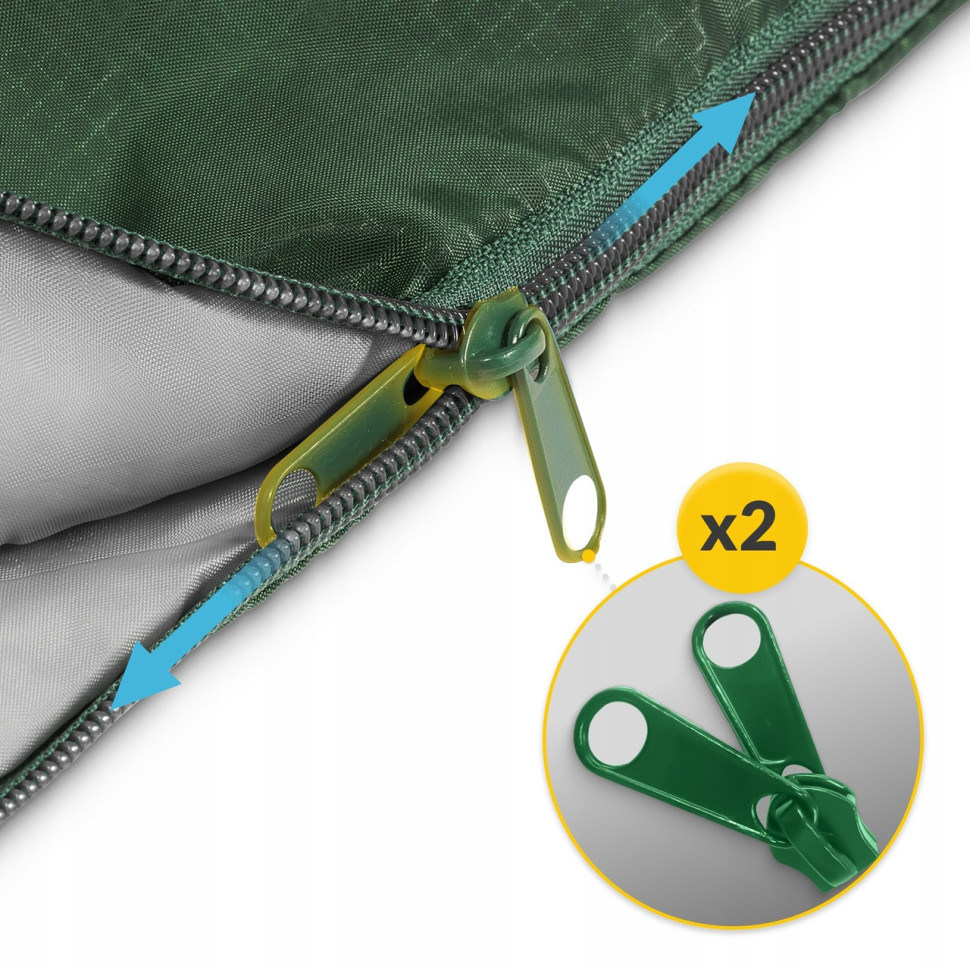 Спальный мешок (спальник) одеяло Standard Mountain Goat MG0015 Olive/Grey