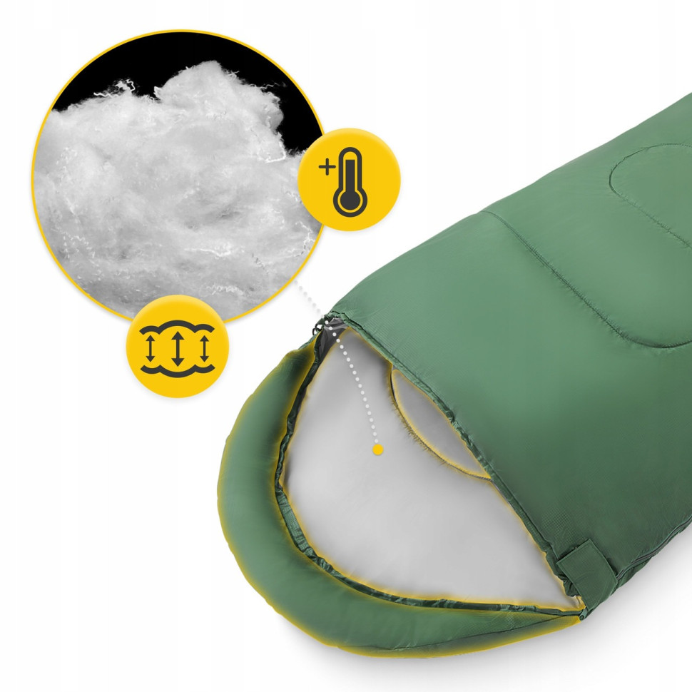 Спальный мешок (спальник) одеяло Standard Mountain Goat MG0015 Olive/Grey