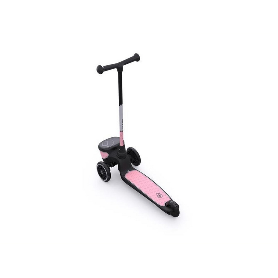 Самокат Highwaykick-2 Scoot and Ride SR-210201-ROSE, со светящимися колесами, розовый