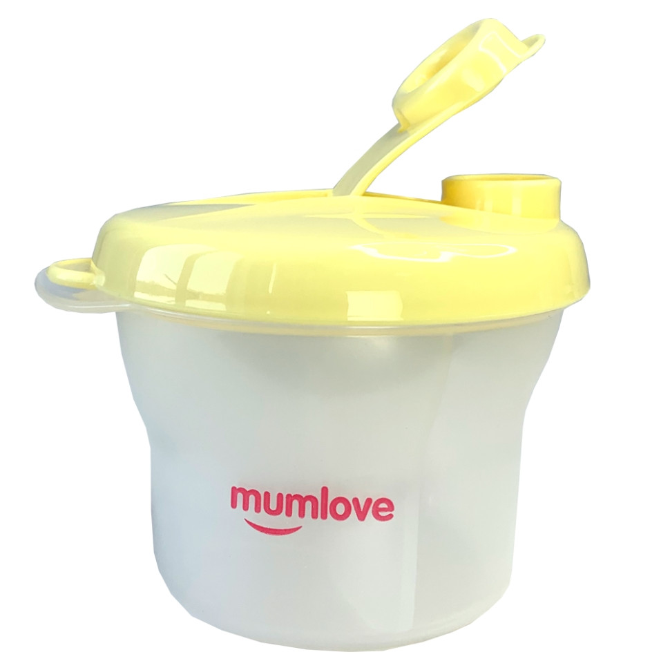 Контейнер для сухой смеси Mumlove Mega Zayka MGZ-0115(Yellow) 200 мл