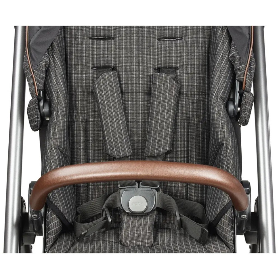 Коляска компактная Selfie 500 Peg-Perego IP22000000GS53SQ53 изысканно-коричневая с полоской