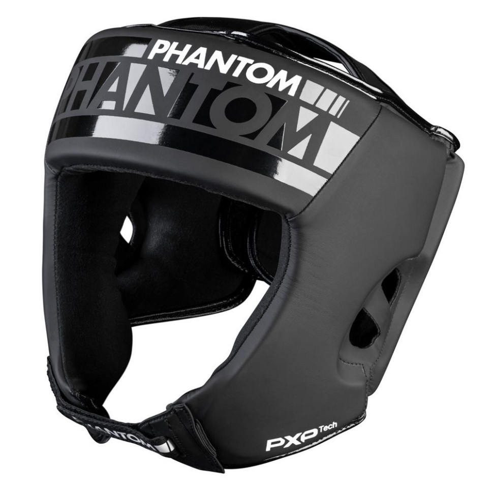 Боксерский шлем APEX Open Face Head Protection Phantom PHHG2028 Black