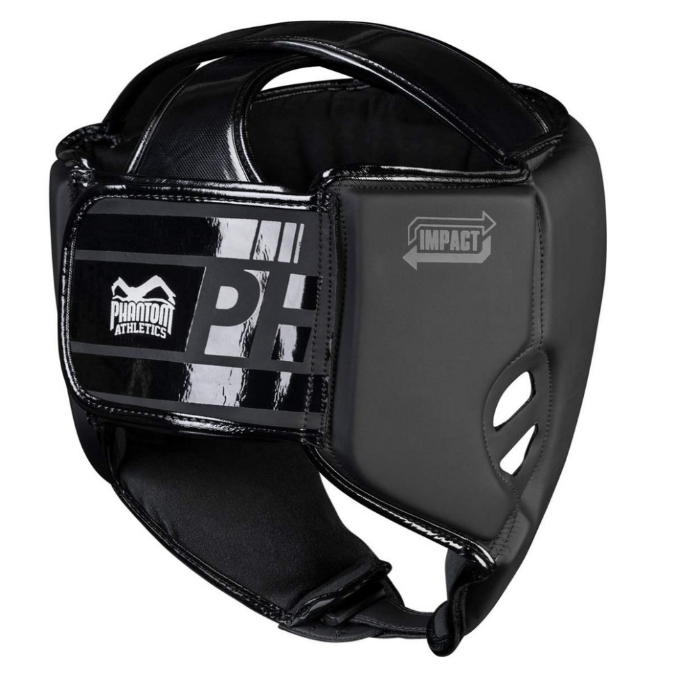 Боксерский шлем APEX Open Face Head Protection Phantom PHHG2028 Black