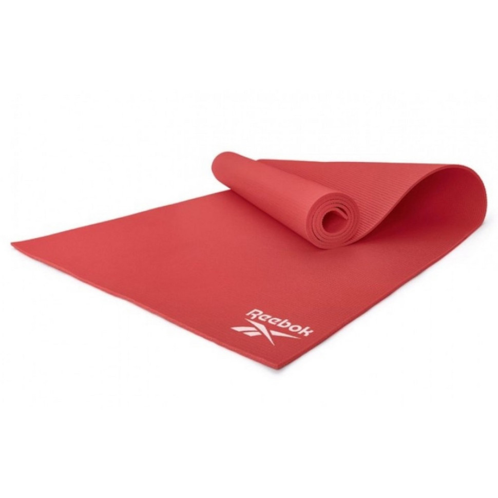 Коврик для йоги Yoga Mat Reebok RAYG-11022RD, красный 173 x 61 x 0.4 см