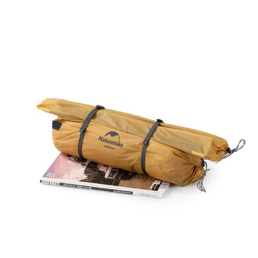 Намет надлегкий одномісний NH21ZP003 Naturehike 6927595775424 сіро-жовтий