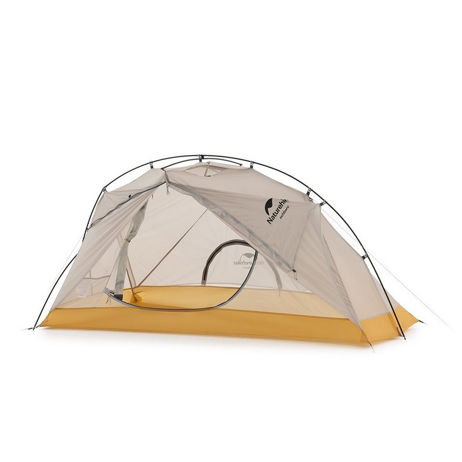 Намет надлегкий одномісний NH21ZP003 Naturehike 6927595775424 сіро-жовтий