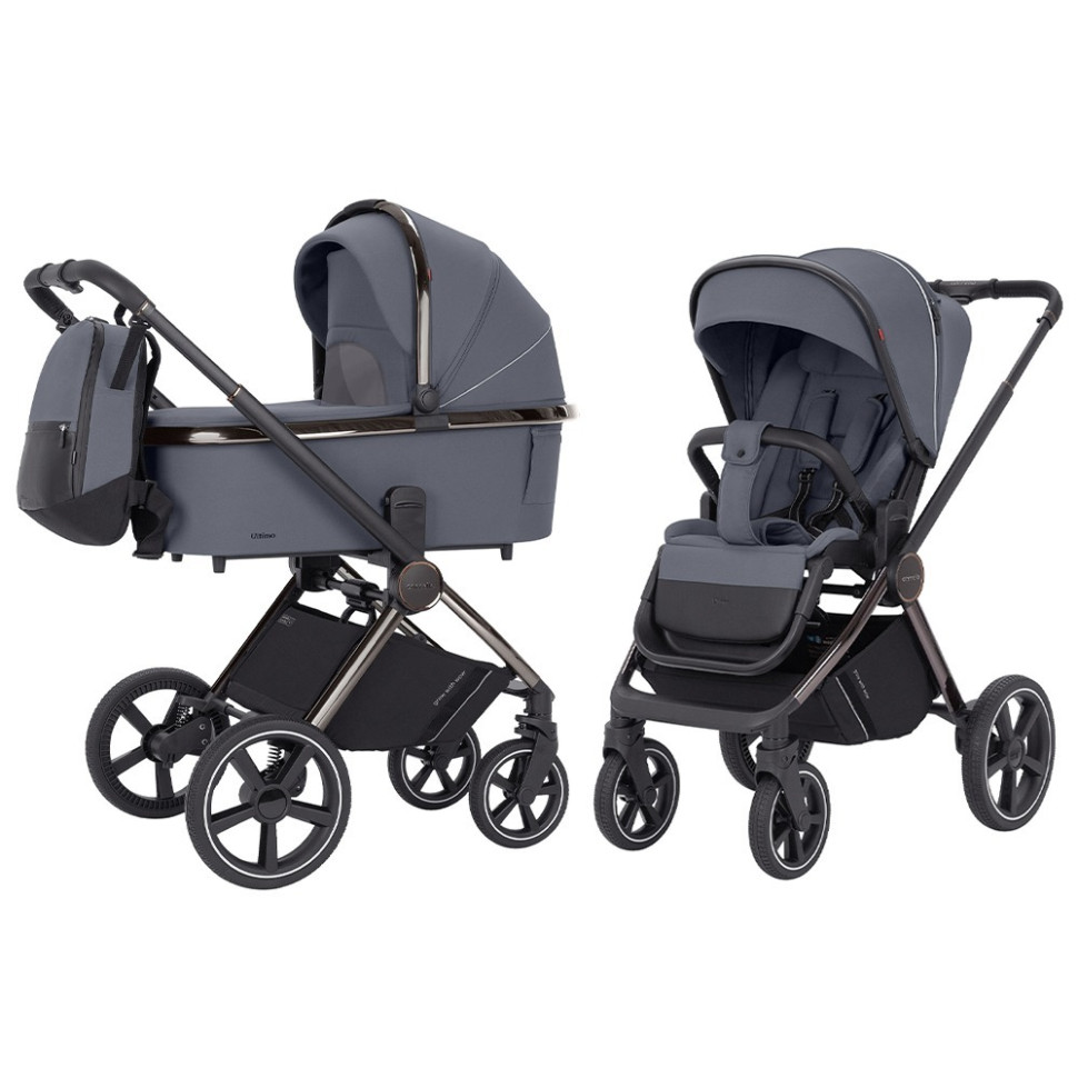 Коляска универсальная 2 в 1 Ultimo Carrello CRL-6520 Cool Grey