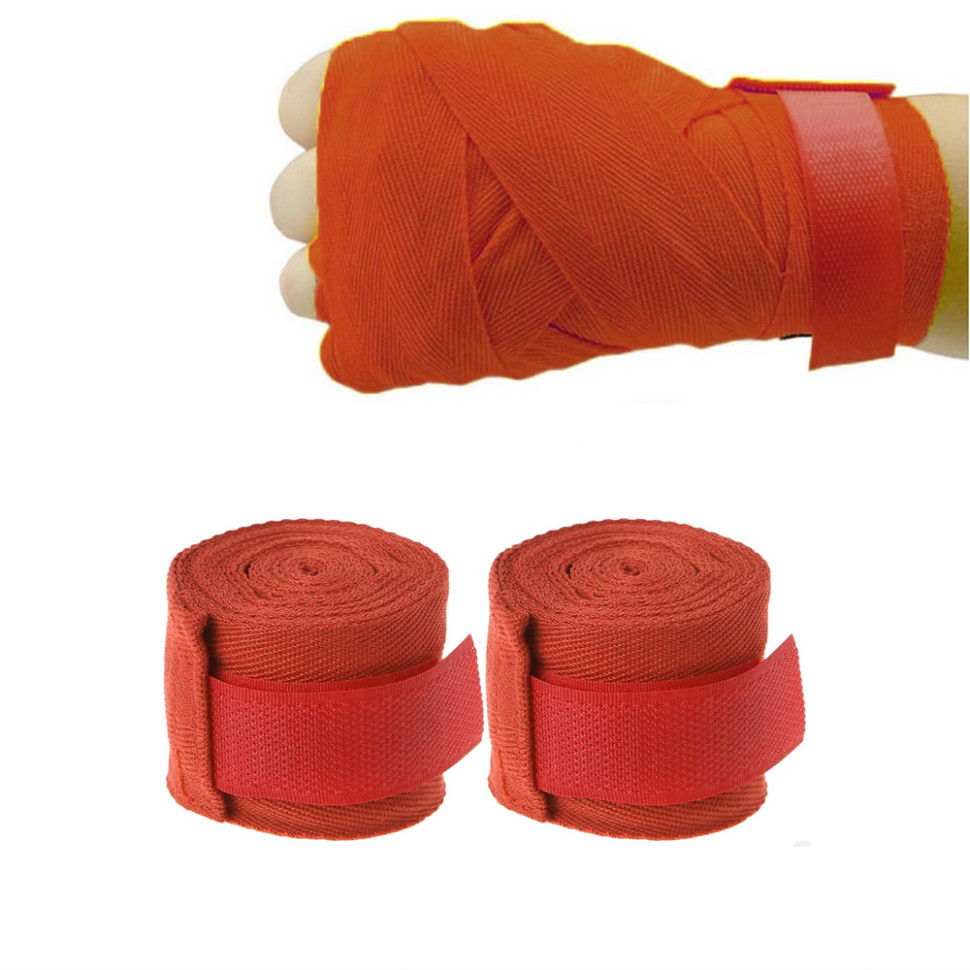 Боксерські бинти Hard Newt BOX-HT1R 3м червоні