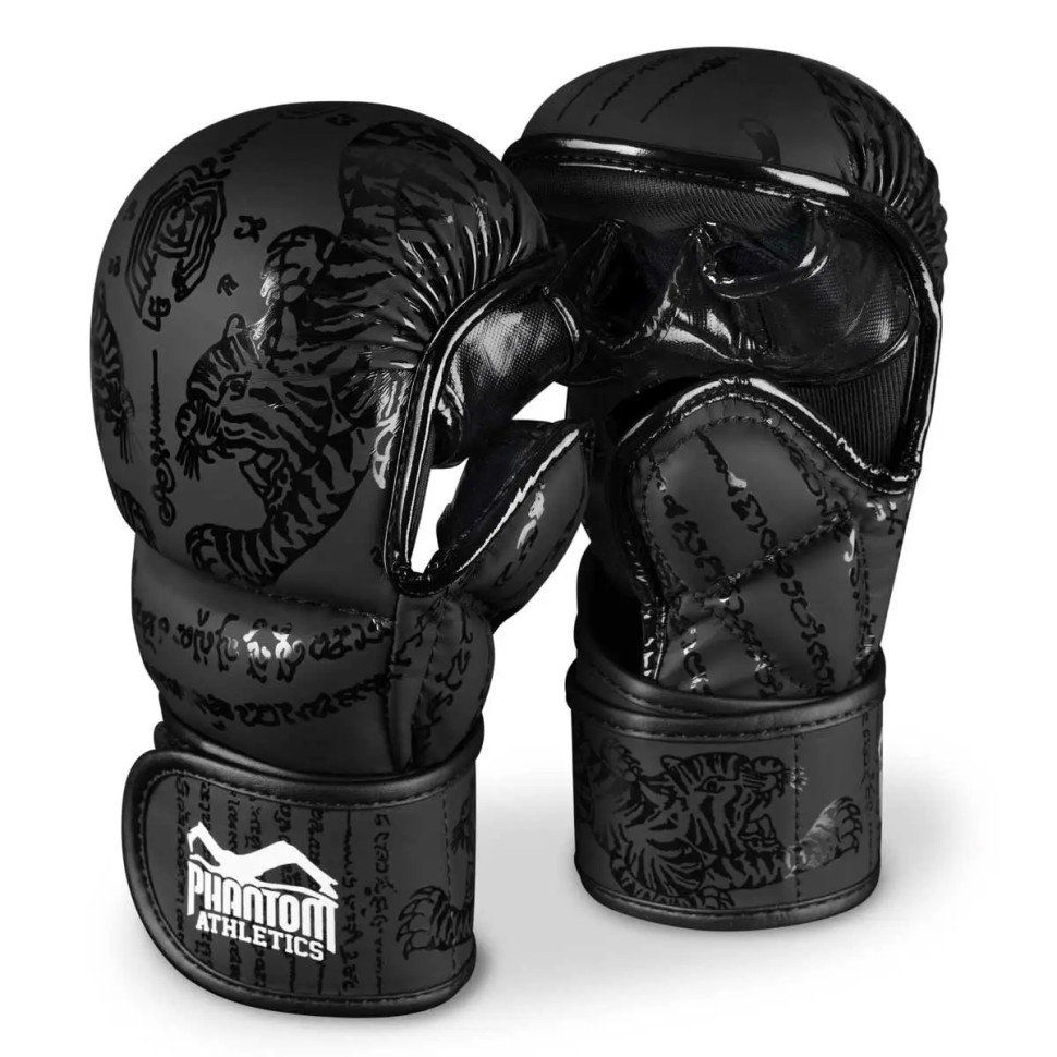 Перчатки для ММА Muay Thai Phantom PHMMAG2497-LXL Black L/XL (капа в подарок)
