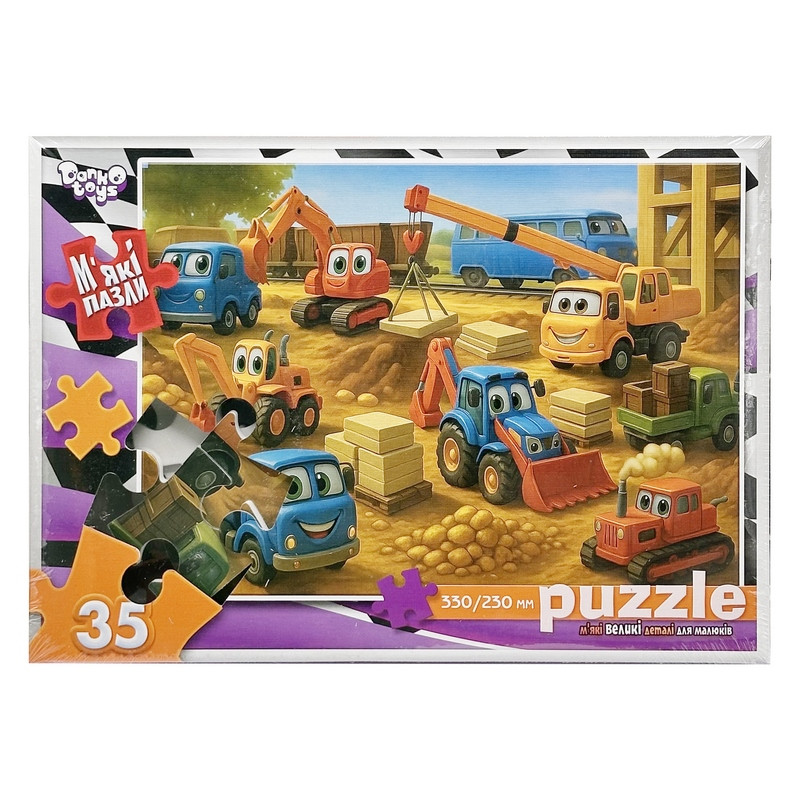 Детские мягкие пазлы 