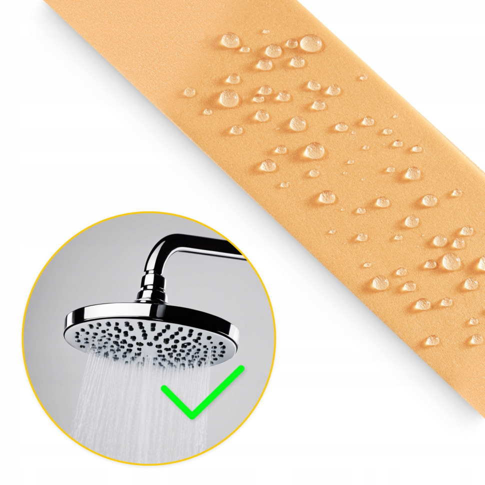 Захисна стрічка від натирання Protect Foam 4FIZJO P-5905973401548 Beige 2,5 см x 4,5 м