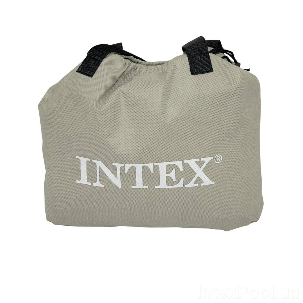 Надувне ліжко Intex 64164 (152х203х51 см) із вбудованим насосом