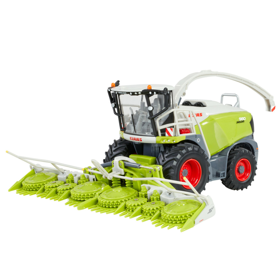 Модель Комбайн кормозбиральний Claas Jaguar 980 Britains 43285B 1:32 з жаткою Orbis 900